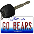 Go Bears Novelty Metal Key Chain KC-13385