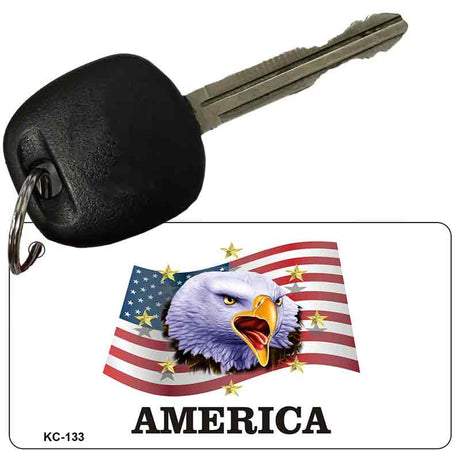 America Novelty Aluminum Key Chain KC-133