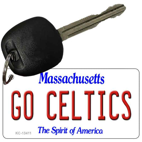 Go Celtics Novelty Metal Key Chain KC-13411