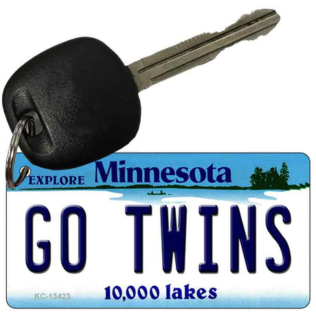 Go Twins Novelty Metal Key Chain KC-13423