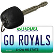 Go Royals Novelty Metal Key Chain KC-13431