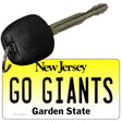 Go Giants Novelty Metal Key Chain KC-13441