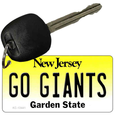 Go Giants Novelty Metal Key Chain KC-13441