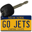 Go Jets Novelty Metal Key Chain KC-13449