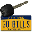 Go Bills Novelty Metal Key Chain KC-13451