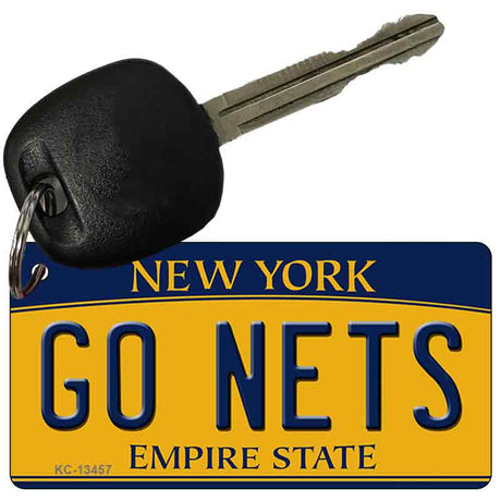 Go Nets Novelty Metal Key Chain KC-13457