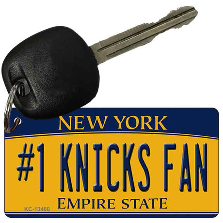 Number 1 Knicks Fan Novelty Metal Key Chain KC-13460