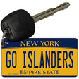 Go Islanders Novelty Metal Key Chain KC-13465