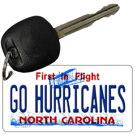 Go Hurricanes Novelty Metal Key Chain KC-13471