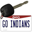 Go Indians Novelty Metal Key Chain KC-13477