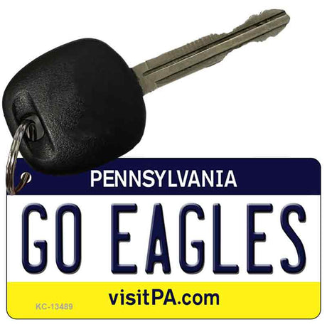 Go Eagles Novelty Metal Key Chain KC-13489