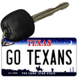 Go Texans Novelty Metal Key Chain KC-13509