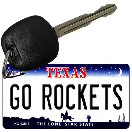 Go Rockets Novelty Metal Key Chain KC-13517