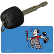 Plumber OffSet Novelty Aluminum Key Chain KC-1351