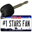 Number 1 Stars Fan Novelty Metal Key Chain KC-13522