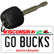 Go Bucks Novelty Metal Key Chain KC-13533