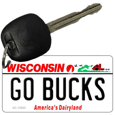 Go Bucks Novelty Metal Key Chain KC-13533