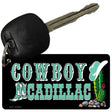 Cowboy Cadillac Novelty Metal Key Chain KC-1353