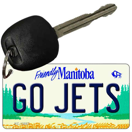 Go Jets Novelty Metal Key Chain KC-13557