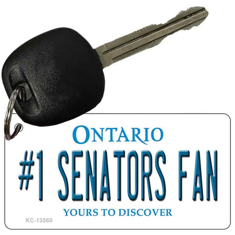 Number 1 Senators Fan Novelty Metal Key Chain KC- 13560