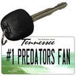 Number 1 Predators Fan Novelty Metal Key Chain KC-13562