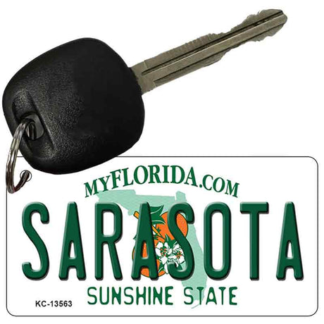 Sarasota Florida Novelty Metal Key Chain