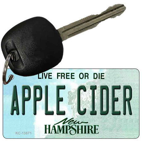 Apple Cider New Hampshire Novelty Metal Key Chain KC-13571