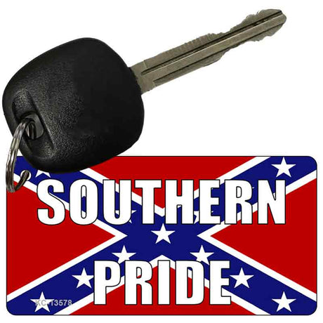 Southern Pride Confederate Novelty Metal Key Chain KC-13578