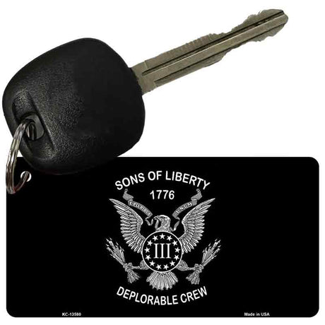 Sons of Liberty 1776 Novelty Metal Key Chain KC-13580