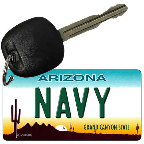 Navy Arizona Novelty Metal Key Chain KC-13586