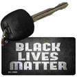 Black Lives Matter Faded Novelty Metal Key Chain KC-13605