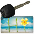 HI Bamboo Novelty Metal Key Chain KC-13611