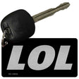 LOL Black Novelty Metal Key Chain KC-13619