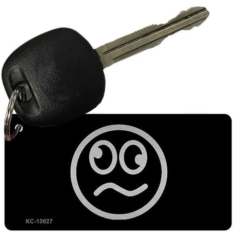 Loopy Black Novelty Metal Key Chain KC-13627