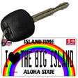 I Heart Big Island Novelty Metal Key Chain KC-13633