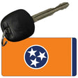 Tennessee Flag Orange Novelty Metal Key Chain