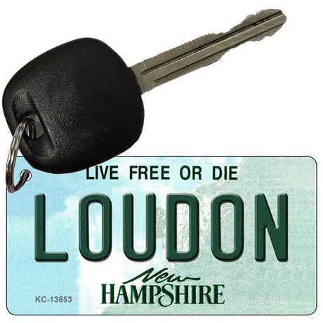 Loudon New Hampshire Novelty Metal Key Chain KC-13653