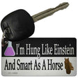 Hung Like Einstein Novelty Metal Key Chain KC-13658