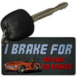 Oh Shit No Brakes Novelty Metal Key Chain KC-13668