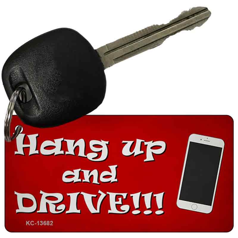 Hang Up and Drive Novelty Metal Key Chain KC-13682