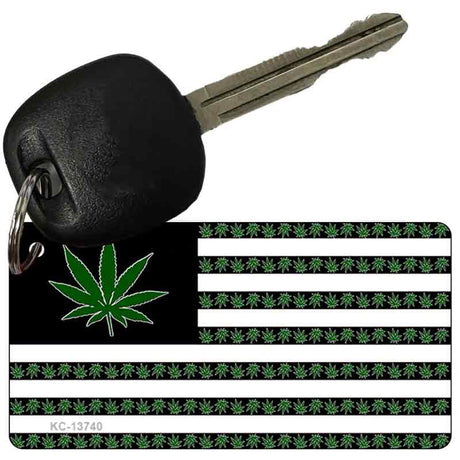 American Weed Novelty Metal Key Chain KC-13740