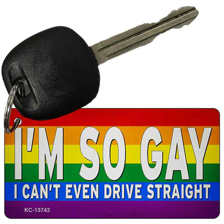 Im So Gay Novelty Metal Key Chain KC-13742