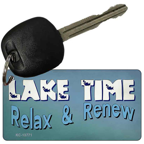 Lake Time Novelty Metal Key Chain Tag KC-13771