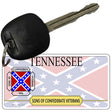 Tennessee Confederate Novelty Metal Key Chain KC-13782