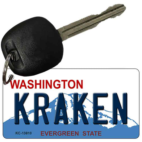 Kraken Washington Novelty Metal Key Chain