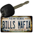 Bills Mafia New York Rusty Novelty Metal Key Chain