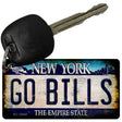 Go Bills New York Rusty Novelty Metal Key Chain