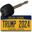 Trump 2024 New York Novelty Metal Key Chain