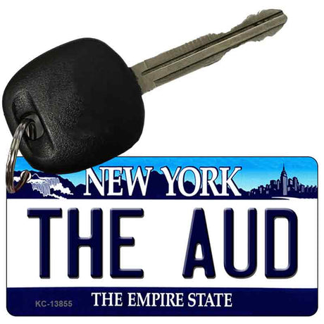 The Aud NY Blue Novelty Metal Key Chain