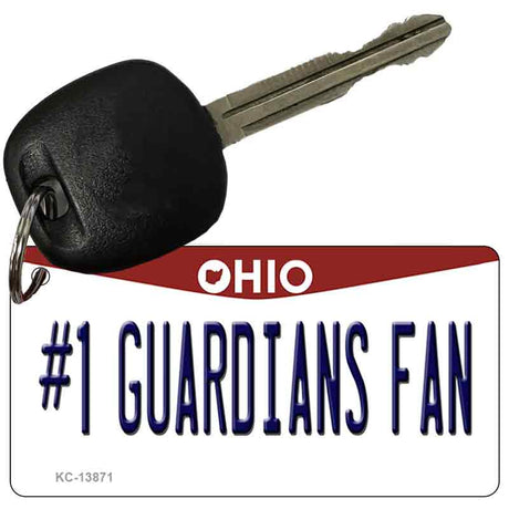 Number 1 Guardians Fan Ohio Novelty Metal Key Chain